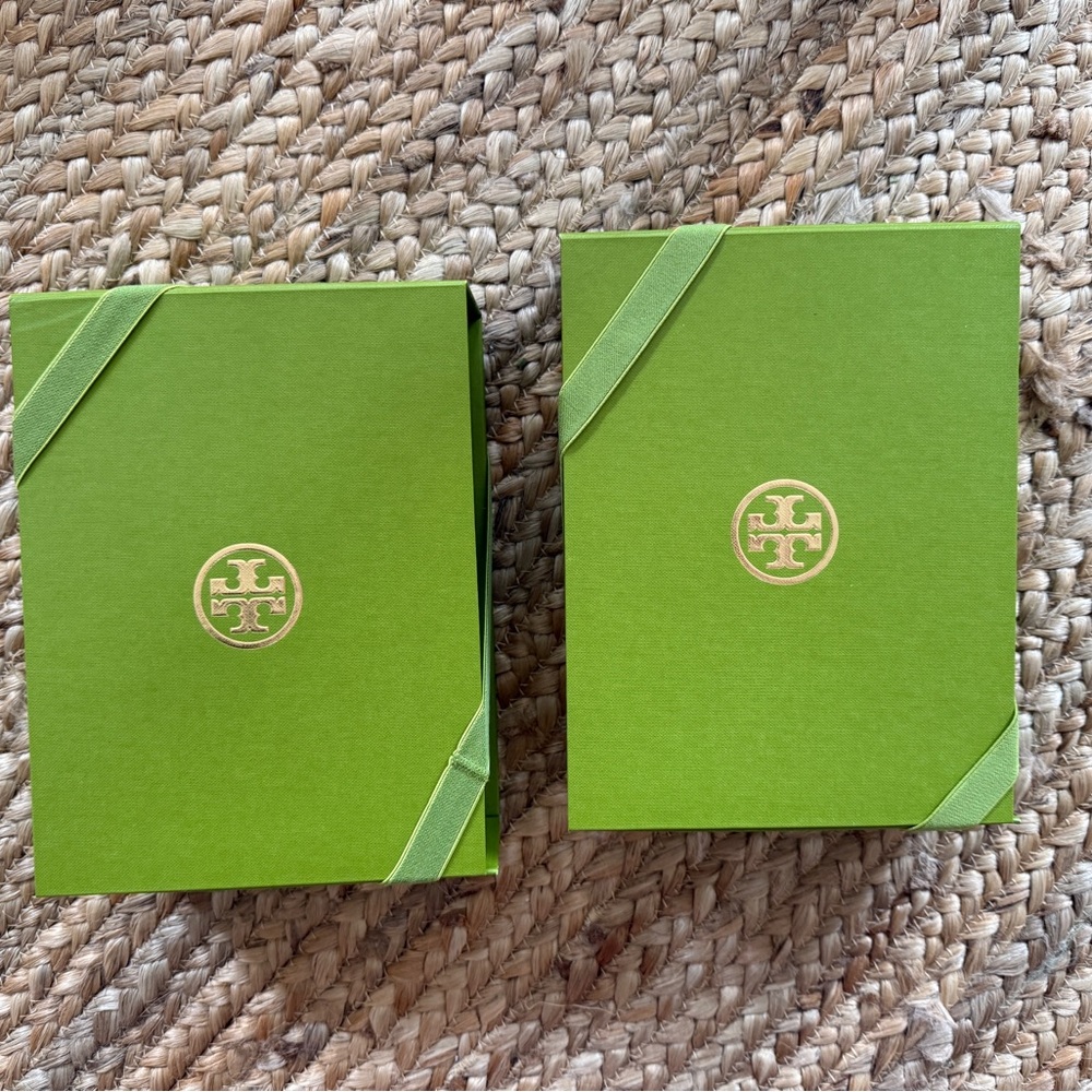 Tory Burch Vibrant Green Gift Boxes (2)